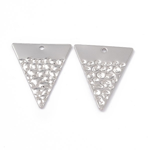 PandaHall 304 Stainless Steel Pendants, Triangle Charm, Stainless Steel Color, 28x22.5x1mm, Hole: 1.5mm 304 Stainless Steel Triangle
PandaHall 304 Stainless Steel Pendants, Triangle Charm, Stainless Steel Color, 28x22.5x1mm, Hole: 1.5mm 304 Stainless Steel Triangle