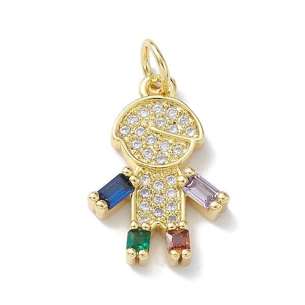 PandaHall Rack Plating Brass Micro Pave Cubic Zirconia Pendants, Lead Free & Cadmium Free, Boy Charm, with Jump Ring, Real 18K Gold Plated...
PandaHall Rack Plating Brass Micro Pave Cubic Zirconia Pendants, Lead Free & Cadmium Free, Boy Charm, with Jump Ring, Real 18K Gold Plated...