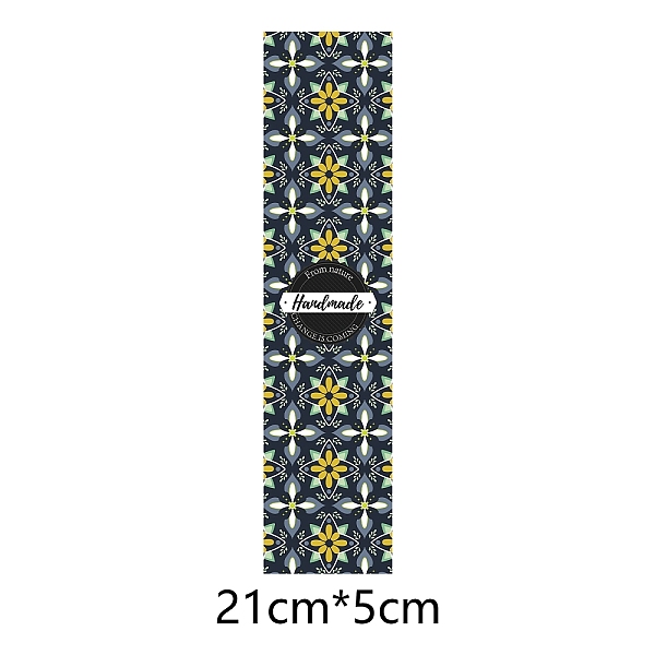 PandaHall Floral Pattern Handmade Soap Paper Tag, Both Sides Coated Art Paper Tape with Tectorial Membrane, for Soap Packaging, Rectangle..., Gold
PandaHall Floral Pattern Handmade Soap Paper Tag, Both Sides Coated Art Paper Tape with Tectorial Membrane, for Soap Packaging, Rectangle..., Gold