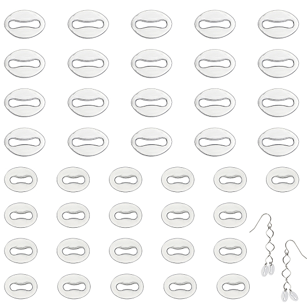 PandaHall CHGCRAFT 400Pcs 2 Styles 304 Stainless Steel Connector Charms, Oval, Stainless Steel Color, 5~7x4~5x0.5mm, 200pcs/style 304...
PandaHall CHGCRAFT 400Pcs 2 Styles 304 Stainless Steel Connector Charms, Oval, Stainless Steel Color, 5~7x4~5x0.5mm, 200pcs/style 304...