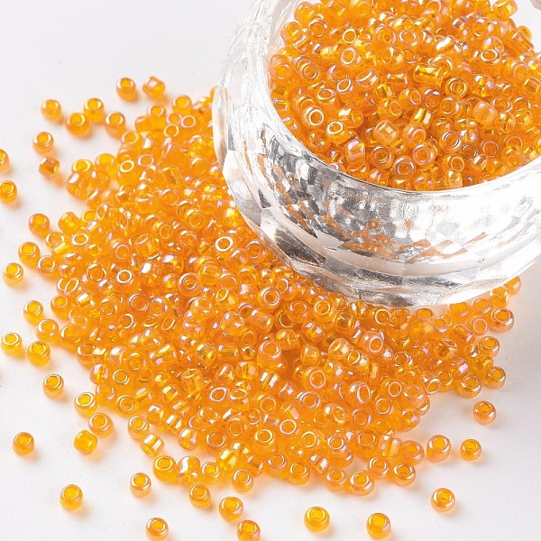 PandaHall (Repacking Service Available) Round Glass Seed Beads, Transparent Colours Rainbow, Round, Gold, 12/0, 2mm, about 12g/bag Glass...
PandaHall (Repacking Service Available) Round Glass Seed Beads, Transparent Colours Rainbow, Round, Gold, 12/0, 2mm, about 12g/bag Glass...