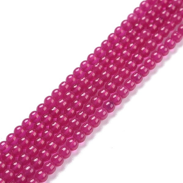 PandaHall Natural Ruby/Red Corundum Beads Strands, Round, 3mm, Hole: 0.5mm, about 133pcs/strand, 14.96''(38cm) Ruby Round
PandaHall Natural Ruby/Red Corundum Beads Strands, Round, 3mm, Hole: 0.5mm, about 133pcs/strand, 14.96''(38cm) Ruby Round