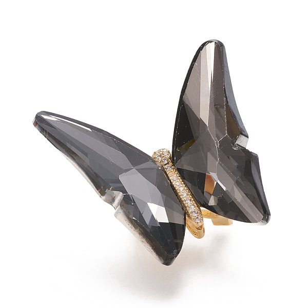 PandaHall Brass Micro Pave Clear Cubic Zirconia Brooches, with Faceted Glass and Cardboard Boxes, Back Plated, Butterfly, Golden, Black...
PandaHall Brass Micro Pave Clear Cubic Zirconia Brooches, with Faceted Glass and Cardboard Boxes, Back Plated, Butterfly, Golden, Black...