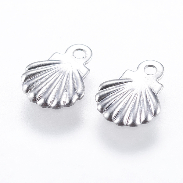 PandaHall 316 Surgical Stainless Steel Charms, Shell, Stainless Steel Color, 7.5x6x0.6mm, Hole: 0.5mm 316 Surgical Stainless Steel Shell...
PandaHall 316 Surgical Stainless Steel Charms, Shell, Stainless Steel Color, 7.5x6x0.6mm, Hole: 0.5mm 316 Surgical Stainless Steel Shell...