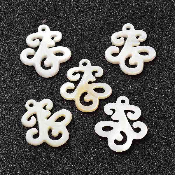 PandaHall Natural Freshwater Shell Pendants, Flower, 21x19x1.5~2mm, Hole: 1.4mm Freshwater Shell Flower
PandaHall Natural Freshwater Shell Pendants, Flower, 21x19x1.5~2mm, Hole: 1.4mm Freshwater Shell Flower