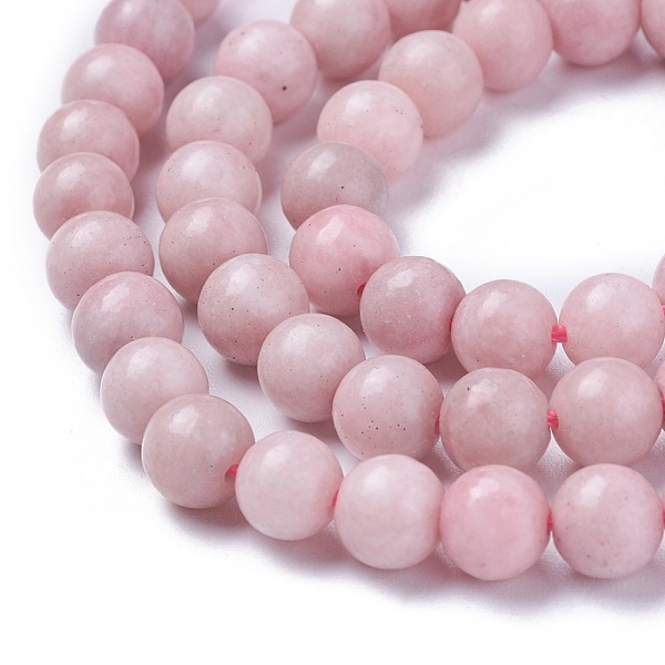 PandaHall Natural Pink Opal Beads Strands, Grade AB, Round, 6~7mm, Hole: 0.8mm, about 63pcs/strand, 15.1 inch(38.5cm) Pink Opal Round
PandaHall Natural Pink Opal Beads Strands, Grade AB, Round, 6~7mm, Hole: 0.8mm, about 63pcs/strand, 15.1 inch(38.5cm) Pink Opal Round