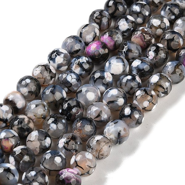 PandaHall Natural Fire Crackle Agate Beads Strands, Dyed & Heated, Faceted, Round, Light Grey, 10mm, Hole: 0.8mm, about 37pcs/strand...
PandaHall Natural Fire Crackle Agate Beads Strands, Dyed & Heated, Faceted, Round, Light Grey, 10mm, Hole: 0.8mm, about 37pcs/strand...