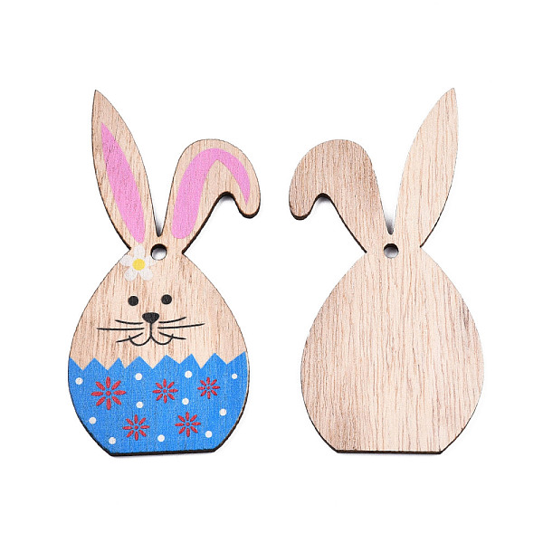 PandaHall Single-Sided Printed Wood Big Pendants, Rabbit Charm, Dodger Blue, 97x45x2.5mm, Hole: 3.5mm Wood Rabbit
PandaHall Single-Sided Printed Wood Big Pendants, Rabbit Charm, Dodger Blue, 97x45x2.5mm, Hole: 3.5mm Wood Rabbit