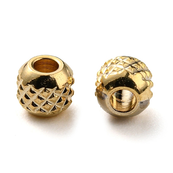 PandaHall 201 Stainless Steel Beads, Round, Golden, 3x2.5mm, Hole: 1.2mm 201 Stainless Steel Round
PandaHall 201 Stainless Steel Beads, Round, Golden, 3x2.5mm, Hole: 1.2mm 201 Stainless Steel Round