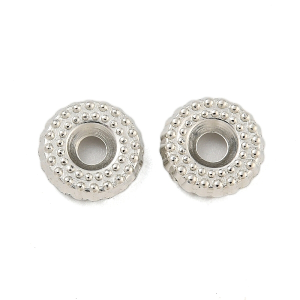 PandaHall CCB Plastic Spacer Beads, Textured Disc, Platinum, 8x2.5mm, Hole: 2mm Plastic Disc
PandaHall CCB Plastic Spacer Beads, Textured Disc, Platinum, 8x2.5mm, Hole: 2mm Plastic Disc