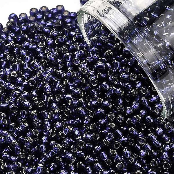 PandaHall TOHO Round Seed Beads, Japanese Seed Beads, (28D) Dark Cobalt, 11/0, 2.2mm, Hole: 0.8mm, about 50000pcs/pound Glass Blue
PandaHall TOHO Round Seed Beads, Japanese Seed Beads, (28D) Dark Cobalt, 11/0, 2.2mm, Hole: 0.8mm, about 50000pcs/pound Glass Blue