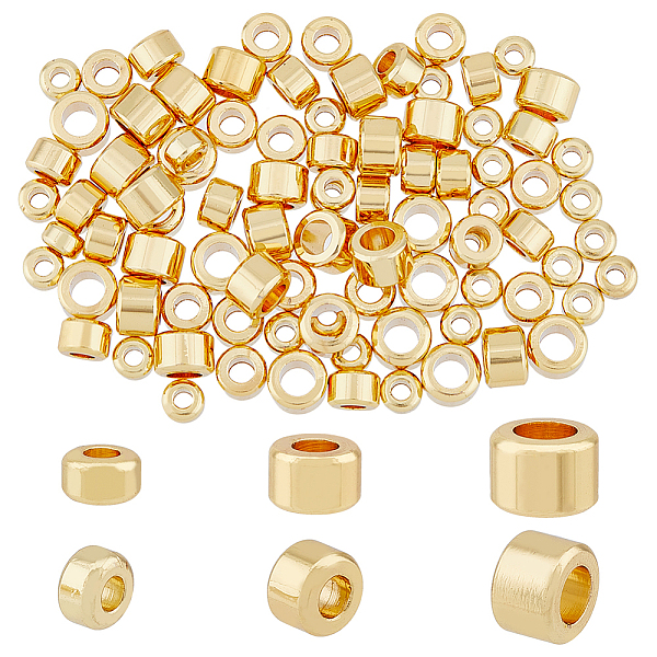 PandaHall 90Pcs 3 Sizes Real 18K Gold Plated Spacer Beads Column Shaped Center Drilled Beads Artful Brass Loose Beads Charm Smooth Polished...
PandaHall 90Pcs 3 Sizes Real 18K Gold Plated Spacer Beads Column Shaped Center Drilled Beads Artful Brass Loose Beads Charm Smooth Polished...