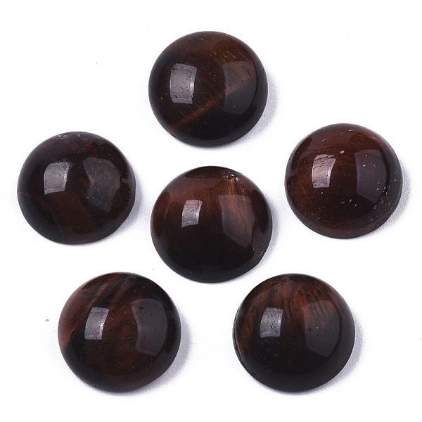 PandaHall Natural Red Tiger Eye Cabochons, Half Round, 12x6mm Tiger Eye Half Round
PandaHall Natural Red Tiger Eye Cabochons, Half Round, 12x6mm Tiger Eye Half Round