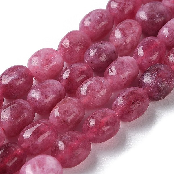 PandaHall Natural Malaysia Jade Beads Strands, Faceted, Oval, Dyed and Heated, Old Rose, 10.5~13x8.5~10x7~10mm, Hole: 1.2mm, about...
PandaHall Natural Malaysia Jade Beads Strands, Faceted, Oval, Dyed and Heated, Old Rose, 10.5~13x8.5~10x7~10mm, Hole: 1.2mm, about...