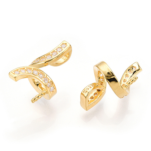 PandaHall 925 Sterling Silver Micro Pave Clear Cubic Zirconia Cloud Symbol Charms for Half Drilled Beads, with S925 Stamp, Real 18K Gold...
PandaHall 925 Sterling Silver Micro Pave Clear Cubic Zirconia Cloud Symbol Charms for Half Drilled Beads, with S925 Stamp, Real 18K Gold...