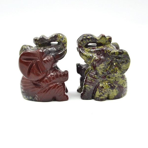 PandaHall Natural Dragon Blood Carved Healing Elephant Figurines, Reiki Stones Statues for Energy Balancing Meditation Therapy, 35x40x50mm...
PandaHall Natural Dragon Blood Carved Healing Elephant Figurines, Reiki Stones Statues for Energy Balancing Meditation Therapy, 35x40x50mm...