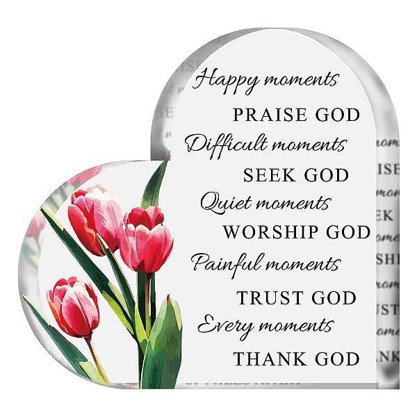 PandaHall Acrylic Decoration, for Home, Living Room and Bedroom, Heart with Word, Flower Pattern, 150x150x10mm Acrylic Flower Red
PandaHall Acrylic Decoration, for Home, Living Room and Bedroom, Heart with Word, Flower Pattern, 150x150x10mm Acrylic Flower Red
