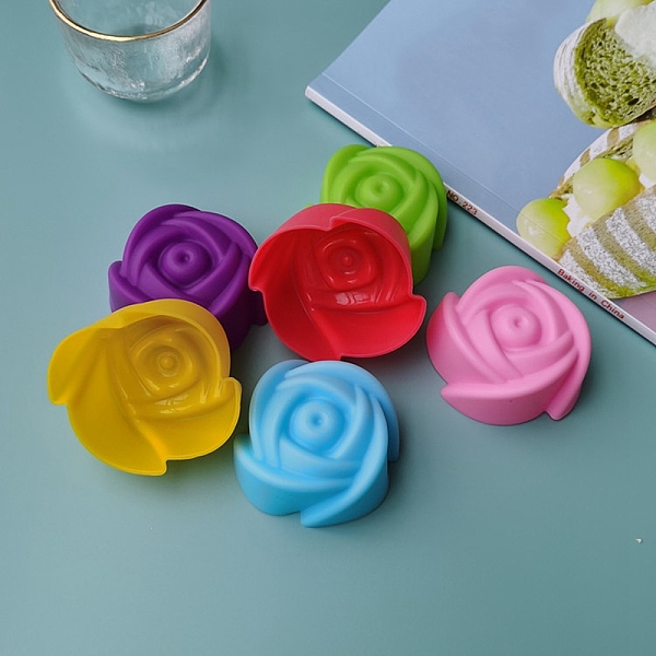 PandaHall Rose DIY Food Grade Silicone Molds, Fondant Molds, for Chocolate, Candy, UV Resin & Epoxy Resin Craft Making, Mixed Color..., Multicolor
PandaHall Rose DIY Food Grade Silicone Molds, Fondant Molds, for Chocolate, Candy, UV Resin & Epoxy Resin Craft Making, Mixed Color..., Multicolor