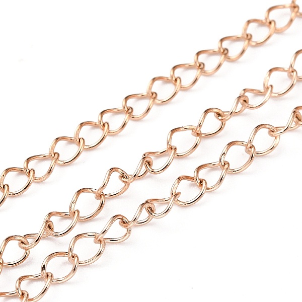 PandaHall Ion Plating(IP) 304 Stainless Steel Curb Chain, Soldered, with Spool, Oval, Rose Gold, 4x3x0.5mm, 82 Feet(25m)/roll 304 Stainless...
PandaHall Ion Plating(IP) 304 Stainless Steel Curb Chain, Soldered, with Spool, Oval, Rose Gold, 4x3x0.5mm, 82 Feet(25m)/roll 304 Stainless...