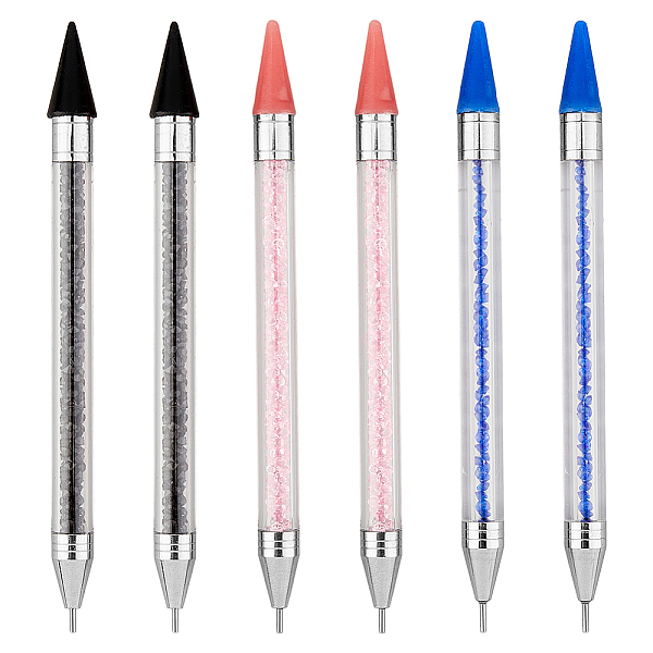 PandaHall SUPERFINDINGS 6Pcs 6 Styles Plastic Nail Art Rhinestones Pickers Pens, with Wax & Stainless Steel Pen Head, Nail Art Dotting Tools..., Multicolor
PandaHall SUPERFINDINGS 6Pcs 6 Styles Plastic Nail Art Rhinestones Pickers Pens, with Wax & Stainless Steel Pen Head, Nail Art Dotting Tools..., Multicolor