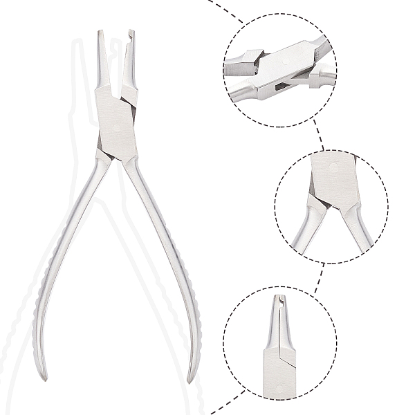 PandaHall BENECREAT Stainless Steel Eyeglasses Pliers Nose Pad Arm Frames Adjusting Pliers for Repair Eyeglasses, Jewelry and Other...
PandaHall BENECREAT Stainless Steel Eyeglasses Pliers Nose Pad Arm Frames Adjusting Pliers for Repair Eyeglasses, Jewelry and Other...