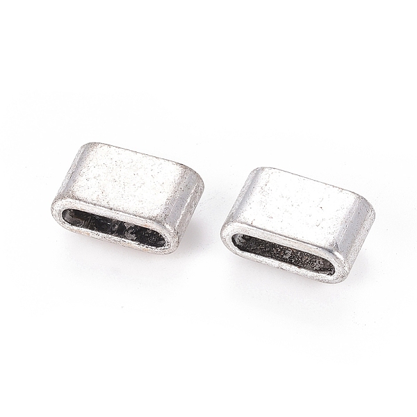 PandaHall Tibetan Style Slide Charms, Cadmium Free & Lead Free, Rectangle, Antique Silver, 8x13x5mm, Hole: 10x3mm Alloy Rectangle
PandaHall Tibetan Style Slide Charms, Cadmium Free & Lead Free, Rectangle, Antique Silver, 8x13x5mm, Hole: 10x3mm Alloy Rectangle