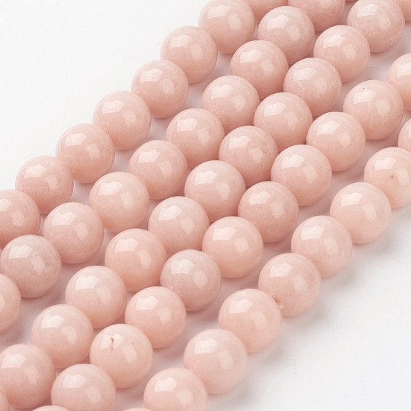 PandaHall Natural Mashan Jade Round Beads Strands, Dyed, Light Salmon, 8mm, Hole: 1mm, about 51pcs/strand, 15.7 inch Mashan Jade Round Red
PandaHall Natural Mashan Jade Round Beads Strands, Dyed, Light Salmon, 8mm, Hole: 1mm, about 51pcs/strand, 15.7 inch Mashan Jade Round Red