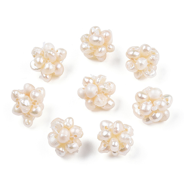 PandaHall Round Natural Cultured Freshwater Pearl Beads, Handmade Ball Cluster Beads, Beige, 10~11mm, Hole: 0.5mm Pearl Round Yellow
PandaHall Round Natural Cultured Freshwater Pearl Beads, Handmade Ball Cluster Beads, Beige, 10~11mm, Hole: 0.5mm Pearl Round Yellow