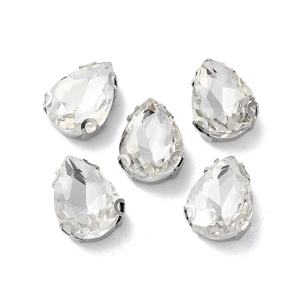 PandaHall Teardrop Sew on Rhinestone, Multi-strand Links, Glass Rhinestone, with Stainless Steel Prong Settings, Garments Accessories..., Clear
PandaHall Teardrop Sew on Rhinestone, Multi-strand Links, Glass Rhinestone, with Stainless Steel Prong Settings, Garments Accessories..., Clear