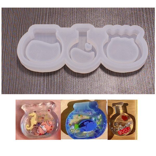 PandaHall Wishing Bottle Silicone Molds, Quicksand Molds, Resin Casting Molds, for UV Resin, Epoxy Resin Jewelry Making, White...
PandaHall Wishing Bottle Silicone Molds, Quicksand Molds, Resin Casting Molds, for UV Resin, Epoxy Resin Jewelry Making, White...