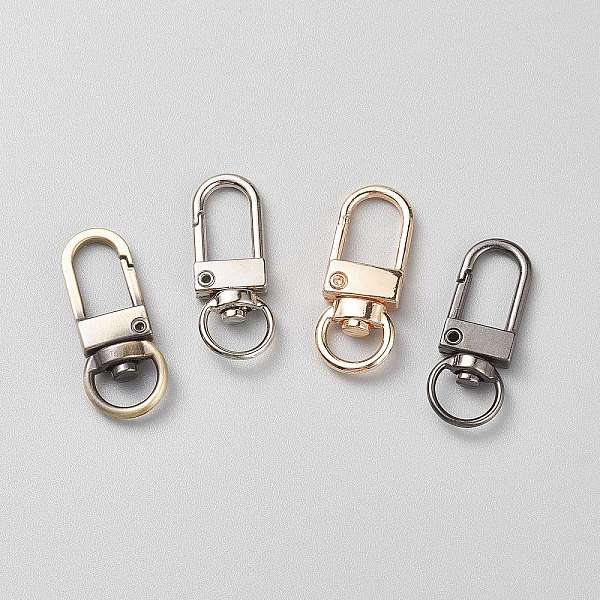 PandaHall Zinc Alloy Swivel Clasps, Swivel Snap Hook, Mixed Color, 34x14x6.5mm, Hole: 10x5mm Alloy
PandaHall Zinc Alloy Swivel Clasps, Swivel Snap Hook, Mixed Color, 34x14x6.5mm, Hole: 10x5mm Alloy