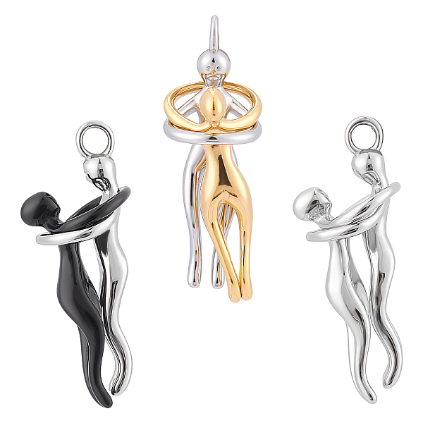 PandaHall UNICRAFTALE 3Pcs 3 Colors Affectionate Hug Necklaces Pendants Charms 304 Stainless Steel Couple Hugging Pendants 37.5mm Couple...
PandaHall UNICRAFTALE 3Pcs 3 Colors Affectionate Hug Necklaces Pendants Charms 304 Stainless Steel Couple Hugging Pendants 37.5mm Couple...