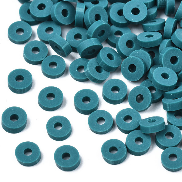 PandaHall Handmade Polymer Clay Beads, Disc/Flat Round, Heishi Beads, Light Sea Green, 4x1mm, Hole: 1mm, about 55000pcs/1000g Polymer Clay...
PandaHall Handmade Polymer Clay Beads, Disc/Flat Round, Heishi Beads, Light Sea Green, 4x1mm, Hole: 1mm, about 55000pcs/1000g Polymer Clay...