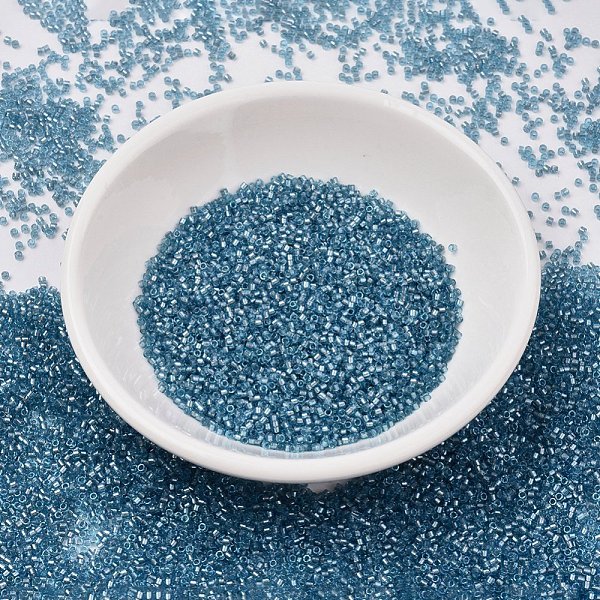 PandaHall MIYUKI Delica Beads, Cylinder, Japanese Seed Beads, 11/0, (DB2383) Inside Dyed Dusk, 1.3x1.6mm, Hole: 0.8mm, about 20000pcs/bag..., Cyan
PandaHall MIYUKI Delica Beads, Cylinder, Japanese Seed Beads, 11/0, (DB2383) Inside Dyed Dusk, 1.3x1.6mm, Hole: 0.8mm, about 20000pcs/bag..., Cyan