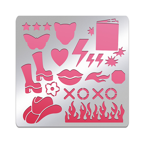 PandaHall Stainless Steel Cutting Dies Stencils, for DIY Scrapbooking/Photo Album, Decorative Embossing DIY Paper Card, Matte Stainless...
PandaHall Stainless Steel Cutting Dies Stencils, for DIY Scrapbooking/Photo Album, Decorative Embossing DIY Paper Card, Matte Stainless...