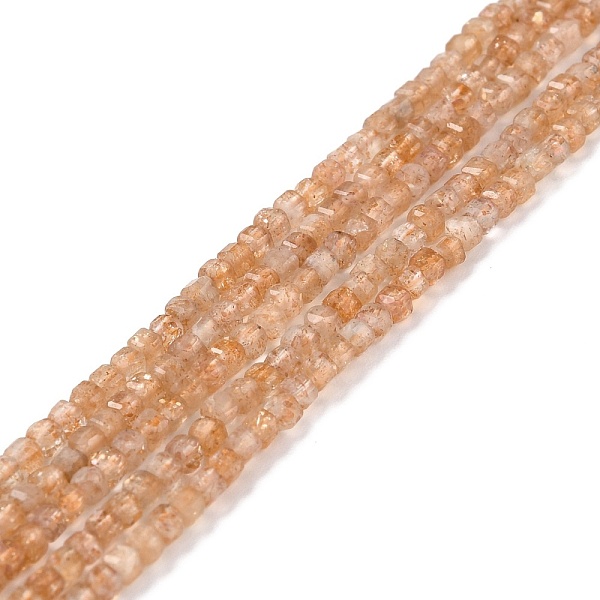 PandaHall Natural Sunstone Beads Strands, Faceted, Cube, 2x2x2mm, Hole: 0.6mm, about 171pcs/strand, 15.47 inch(39.3cm) Sunstone Cube
PandaHall Natural Sunstone Beads Strands, Faceted, Cube, 2x2x2mm, Hole: 0.6mm, about 171pcs/strand, 15.47 inch(39.3cm) Sunstone Cube