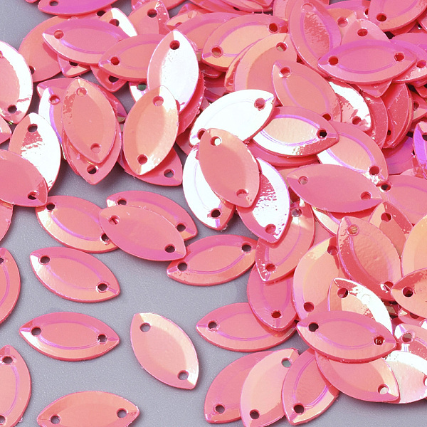 PandaHall Ornament Accessories, PVC Plastic Paillette/Sequins Links connectors, AB Color, Horse Eye, Hot Pink, 9x5x0.5mm, Hole: 0.8mm, about...
PandaHall Ornament Accessories, PVC Plastic Paillette/Sequins Links connectors, AB Color, Horse Eye, Hot Pink, 9x5x0.5mm, Hole: 0.8mm, about...