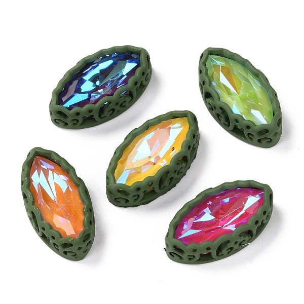 PandaHall Sew on Rhinestone, Mocha Fluorescent Style, Glass Rhinestone, with Brass Findings, Garments Accessories, Horse Eye, Mixed Color..., Cyan
PandaHall Sew on Rhinestone, Mocha Fluorescent Style, Glass Rhinestone, with Brass Findings, Garments Accessories, Horse Eye, Mixed Color..., Cyan