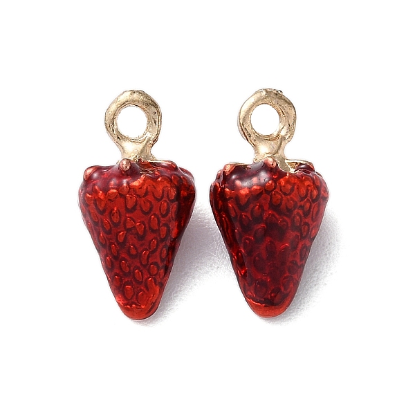 PandaHall Alloy Enamel Pendants, Cadmium Free & Nickel Free & Lead Free, Matte Gold Color, Strawberry, 15.5x8x7mm, Hole: 1.8mm Alloy+Enamel...
PandaHall Alloy Enamel Pendants, Cadmium Free & Nickel Free & Lead Free, Matte Gold Color, Strawberry, 15.5x8x7mm, Hole: 1.8mm Alloy+Enamel...