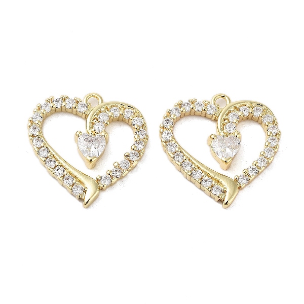 PandaHall Rack Plating Heart Brass Micro Pave Cubic Zirconia Pendants, Cadmium Free & Lead Free, Long-Lasting Plated, Real 18K Gold Plated..., Clear
PandaHall Rack Plating Heart Brass Micro Pave Cubic Zirconia Pendants, Cadmium Free & Lead Free, Long-Lasting Plated, Real 18K Gold Plated..., Clear