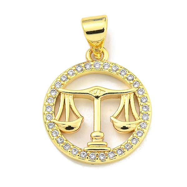 PandaHall Brass Micro Pave Cubic Zirconia Pendants, Real 18K Gold Plated, Libra, 17.8x15x2mm, Hole: 4x3.5mm Brass+Cubic Zirconia Libra Clear
PandaHall Brass Micro Pave Cubic Zirconia Pendants, Real 18K Gold Plated, Libra, 17.8x15x2mm, Hole: 4x3.5mm Brass+Cubic Zirconia Libra Clear