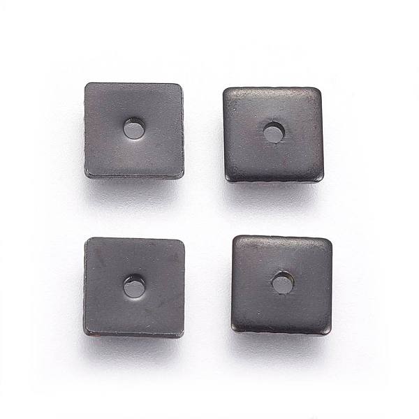 PandaHall 304 Stainless Steel Spacer Beads, Square, Electrophoresis Black, 6x6x0.9mm, Hole: 1.2mm 304 Stainless Steel Square
PandaHall 304 Stainless Steel Spacer Beads, Square, Electrophoresis Black, 6x6x0.9mm, Hole: 1.2mm 304 Stainless Steel Square