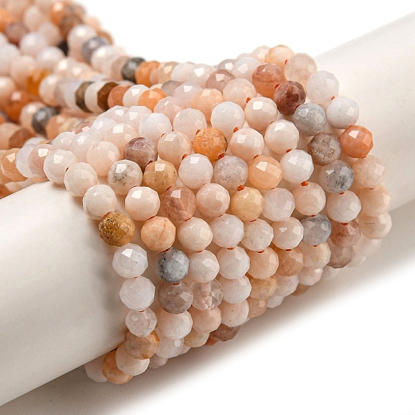 PandaHall Natural Pink Aventurine Beads Strands, Faceted, Round, 3.5mm, Hole: 0.6mm, about 104~105pcs/strand, 14.80''(37.6cm) Pink...
PandaHall Natural Pink Aventurine Beads Strands, Faceted, Round, 3.5mm, Hole: 0.6mm, about 104~105pcs/strand, 14.80''(37.6cm) Pink...