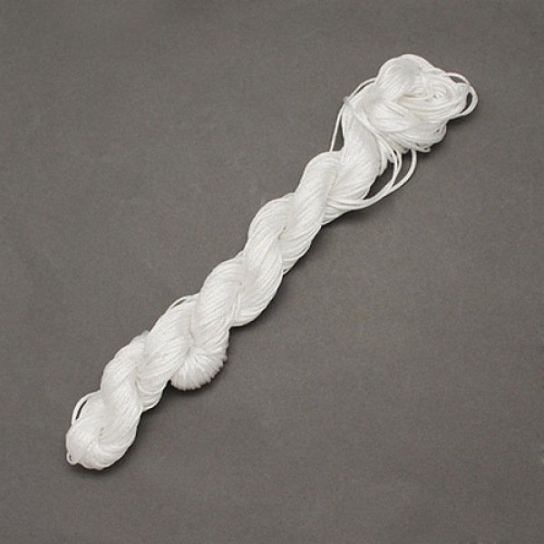 PandaHall 22M Nylon Jewelry Thread, Nylon Cord for Bracelets Making, Snow, 1mm Nylon White
PandaHall 22M Nylon Jewelry Thread, Nylon Cord for Bracelets Making, Snow, 1mm Nylon White