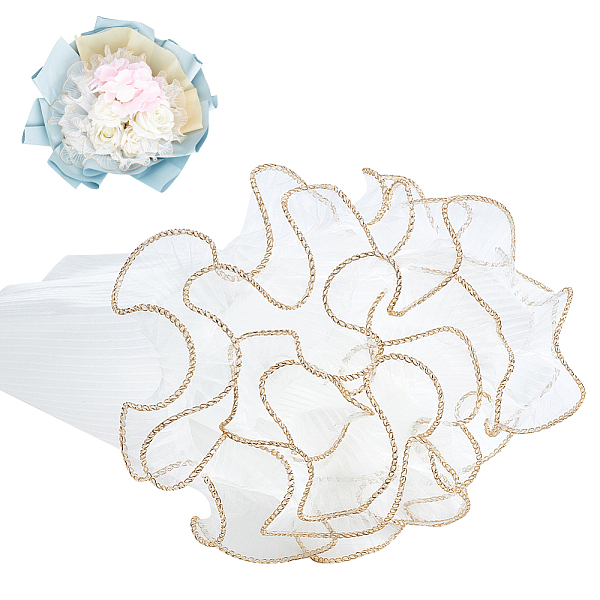 PandaHall Wrinkled Wavy Gauze Yarn Flower Bouquets Wrapping Packaging, Suitable for Valentine's Day Gift Giving Decoration, Snow, 28x0.15cm..., White
PandaHall Wrinkled Wavy Gauze Yarn Flower Bouquets Wrapping Packaging, Suitable for Valentine's Day Gift Giving Decoration, Snow, 28x0.15cm..., White