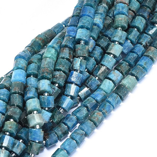 PandaHall Natural Apatite Beads Strands, Faceted, Column, 7.5~8x6.5~7mm, Hole: 1.2mm, about 46pcs/strand, 15.6~15.9 inch(39.4~40.5cm)...
PandaHall Natural Apatite Beads Strands, Faceted, Column, 7.5~8x6.5~7mm, Hole: 1.2mm, about 46pcs/strand, 15.6~15.9 inch(39.4~40.5cm)...