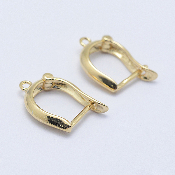 PandaHall Brass Hoop Earring Findings with Latch Back Closure, Long-Lasting Plated, Real 18K Gold Plated, Nickel Free, 16.5x11x3mm, Hole...
PandaHall Brass Hoop Earring Findings with Latch Back Closure, Long-Lasting Plated, Real 18K Gold Plated, Nickel Free, 16.5x11x3mm, Hole...