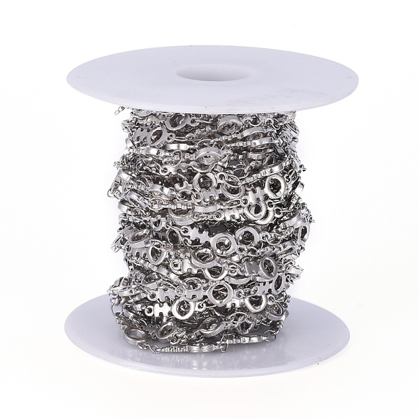 PandaHall 304 Stainless Steel Link Chains, Soldered, with Spool, Human Shape, Stainless Steel Color, Oval Link: 3.5x2x0.3mm, Human...
PandaHall 304 Stainless Steel Link Chains, Soldered, with Spool, Human Shape, Stainless Steel Color, Oval Link: 3.5x2x0.3mm, Human...