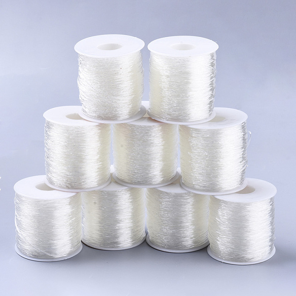 PandaHall Round Elastic Crystal Thread, Stretchy Bracelet String, Clear, 1mm, about 109.36 yards(100m)/roll TPU Round Clear
PandaHall Round Elastic Crystal Thread, Stretchy Bracelet String, Clear, 1mm, about 109.36 yards(100m)/roll TPU Round Clear