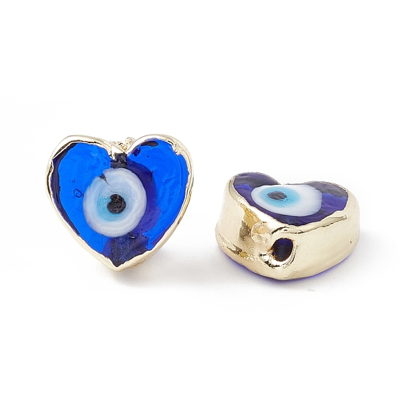 PandaHall Handmade Evil Eye Lampwork Beads, with Brass Findings, Lead Free & Cadmium Free, Long-Lasting Plated, Heart, Blue...
PandaHall Handmade Evil Eye Lampwork Beads, with Brass Findings, Lead Free & Cadmium Free, Long-Lasting Plated, Heart, Blue...